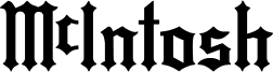 Логотип McIntosh