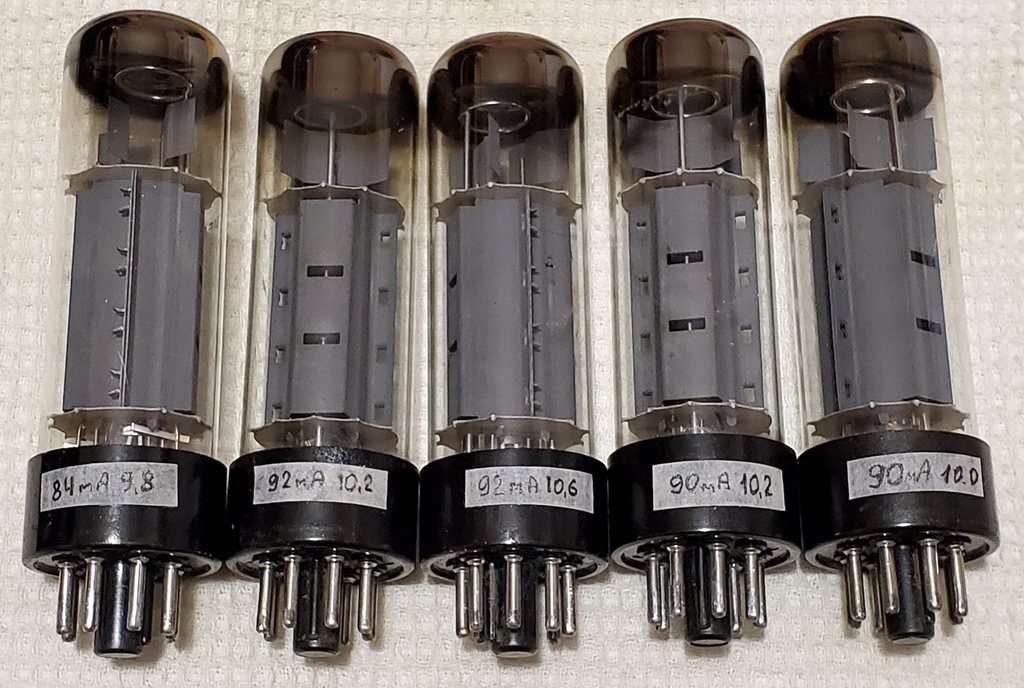 Квартет Siemens EL34