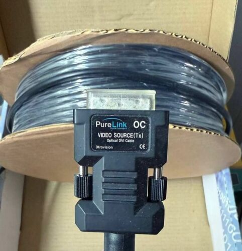 PureLink EZ-D 40m (131.23') Integrated Detachable DVI Over Fiber Cable with TotalWire Technology