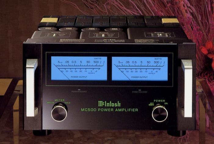 Mcintosh Macintosh MC500 Напряжение 230 Вольт усилитель мощности