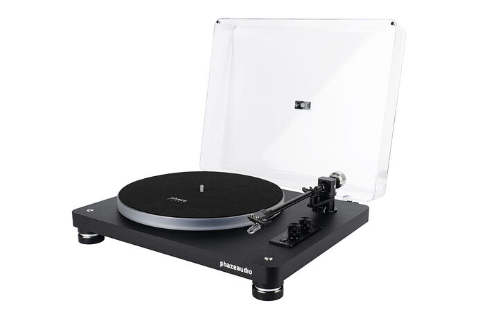 Phaze Audio Celine. Карбоновый тонарм, Ortofon и акриловый диск с подсветкой