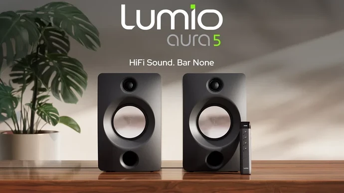 Lumio Aura 5. Активная стереопара с HDMI ARC и тремя режимами DSP