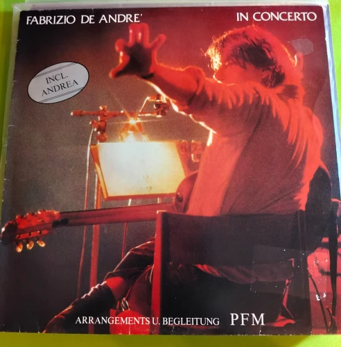 FABRIZIO DE ANDRE "In Concerto" 1979