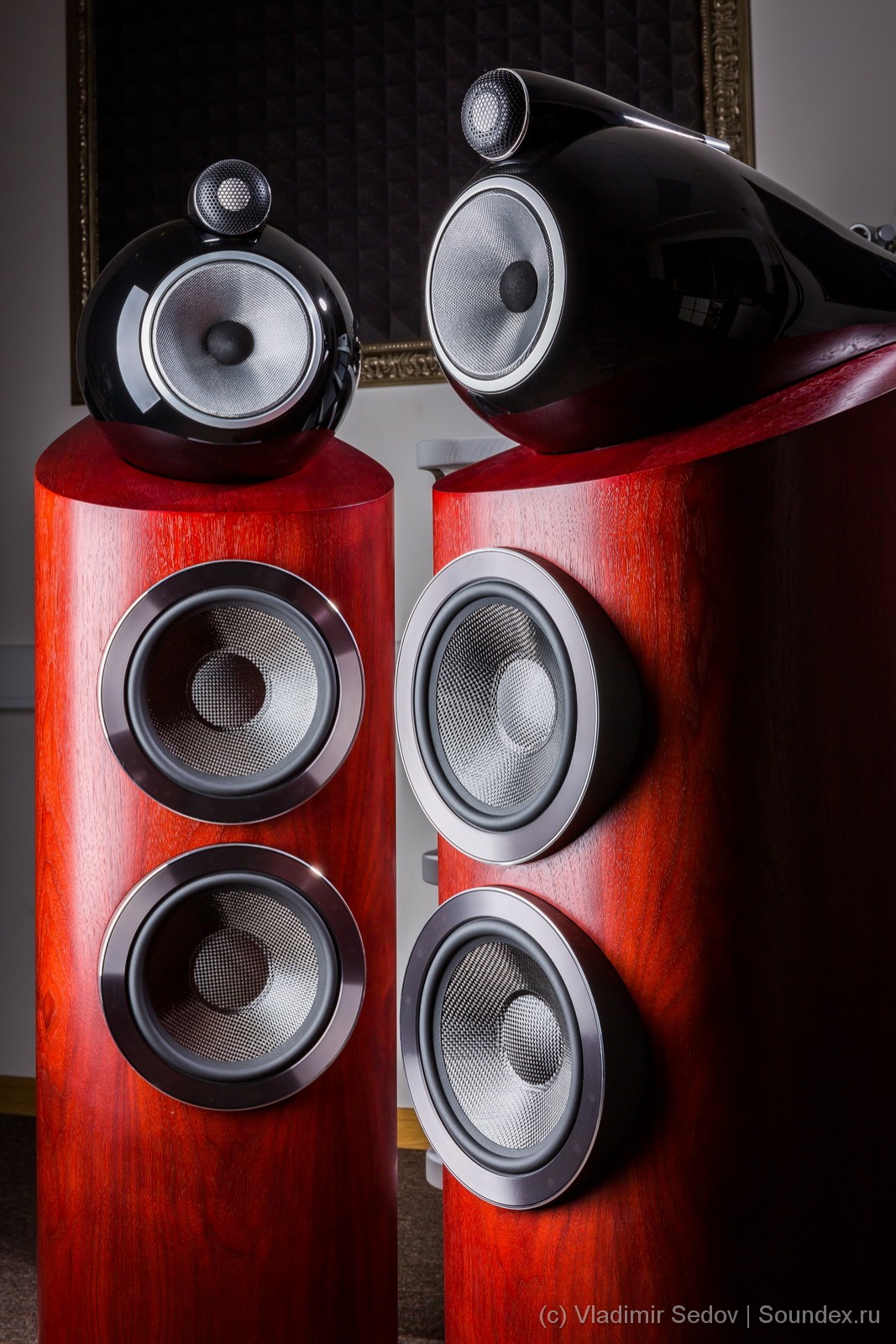 Внутренняя структура Matrix корпуса Bowers & Wilkins 803