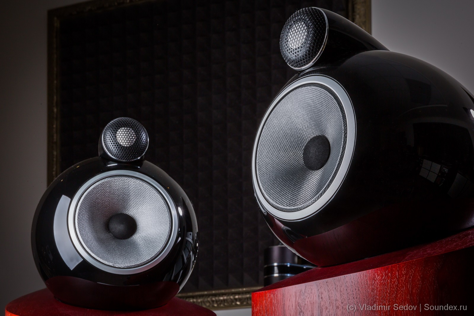 Bowers & Wilkins 803 D3 в тестовой комнате Soundex
